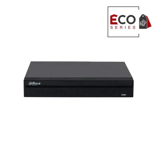 NVR Dahua Eco Series NVR2104HS-P-4KS3, 4 canale, 12 MP, 80 Mbps, PoE