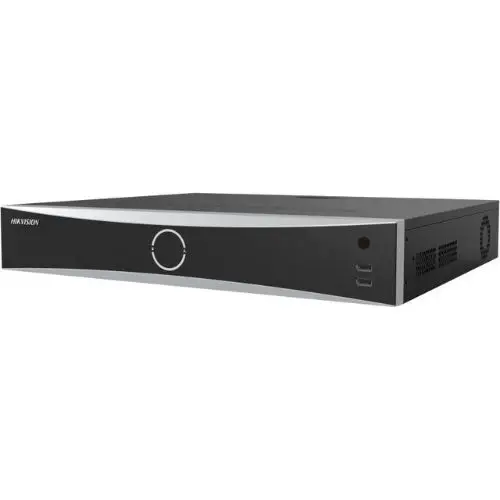 NVR Hikvision 16 canale IP 12MP, 4K@60Hz, AcuSense, Recunoastere faciala 8CH, Protectie perimetrala 4CH, PoE 16 porturi, HDD 16TB, DS-7716NXI-I4/16P/S(E)