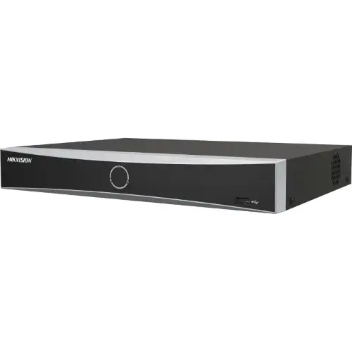 NVR Hikvision AcuSense DS-7616NXI-K1(D), 16 canale, 4K, 160 Mbps, detectare miscare 2.0, protectie perimetrala, functii smart, 1U