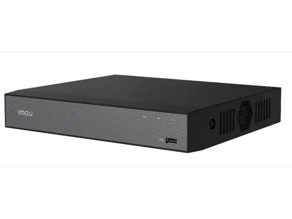 NVR IP Imou 10 canale, fara PoE, 4K UHD, AI detectie miscare/persoana/vehicul, 1xHDD slot pana la 16TB, NVR-N110-8A0E-P