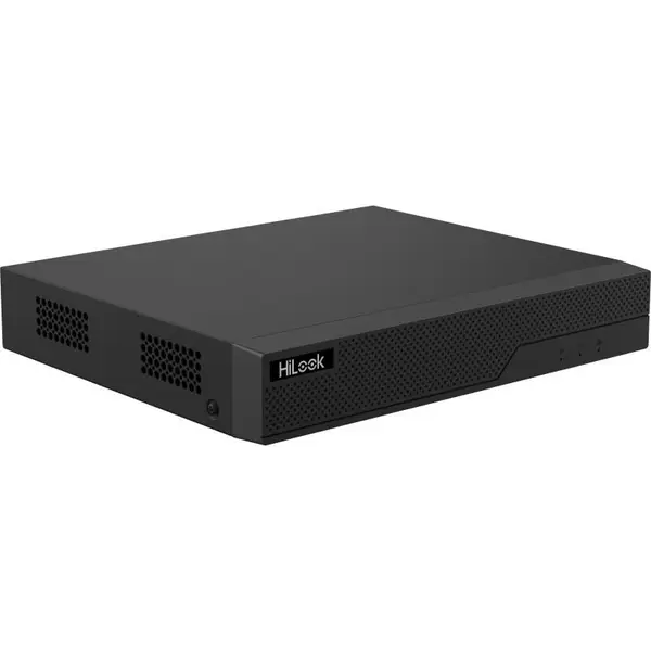 NVR PoE HiLook by Hikvision, 4 canale, 4 porturi PoE, 8MP, HDMI 4K, H.265+, 40Mbps, NVR-104MH-C/4P(E)
