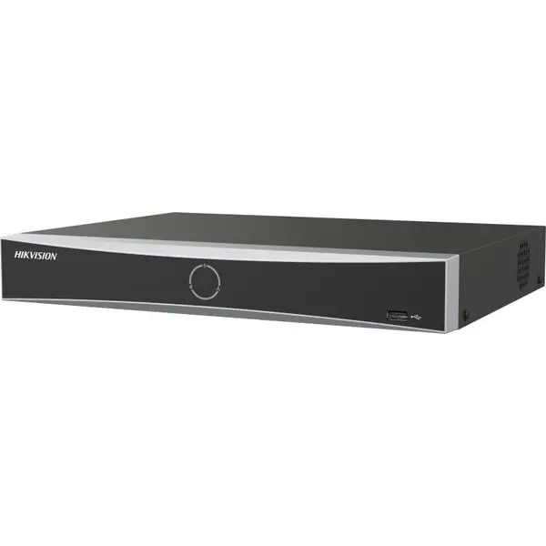 NVR rackabil 8 canale Hikvision AcuSeek DS-7608NXI-K1/VPRO, 12 MP, HDMI/VGA/USB, recunoastere faciala