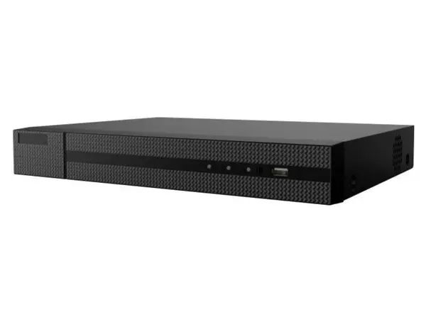NVR supraveghere IP HiLook NVR-108MH-K/8P, 8 canale, 8 porturi PoE, 12 MP, iesire 4K, H.265+, 80 Mbps, 1xSATA, detectie AI om/vehicul