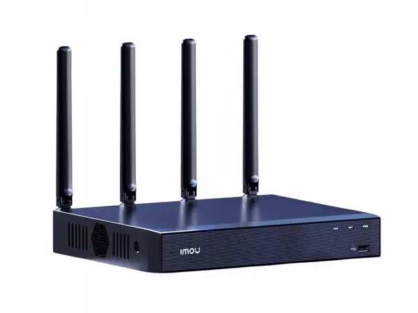 NVR wireless Imou, 10 canale, 8MP/4K UHD, Smart Detection, 1xSATA pana la 16TB, LAN 10/100 + Wi-Fi 6 dual band 2.4/5GHz, NVR-N110W-8A0E-P