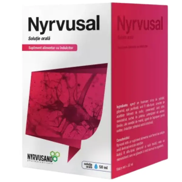 NYRVUSAL SOLUTIE ORALA 50ML