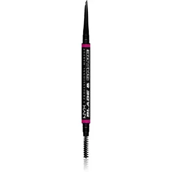 NYX Professional Makeup Blade & Shade creion pentru sprancene cu pensula