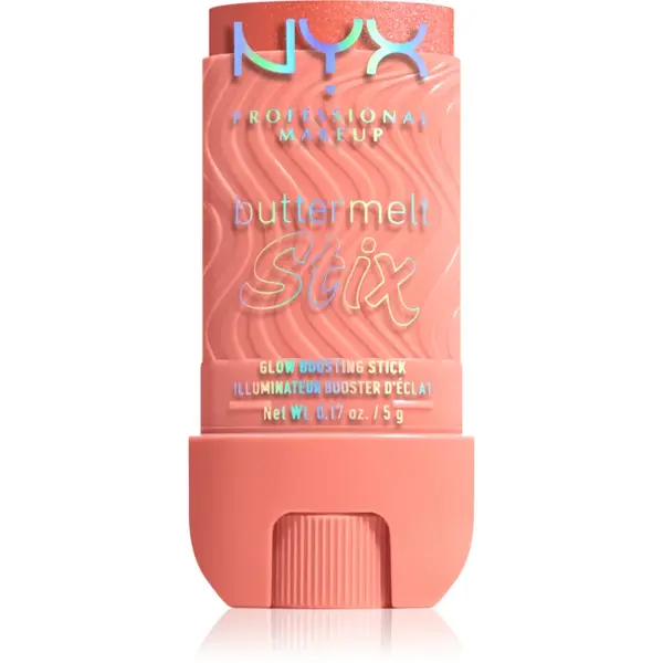 NYX Professional Makeup Buttermelt Glow Stix Stick Strălucire culoare 09 Melt Down 5 g