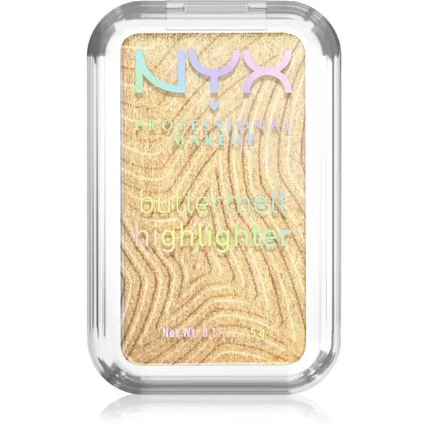 NYX Professional Makeup Buttermelt Highlighter iluminator culoare butta than gold 25 5 g