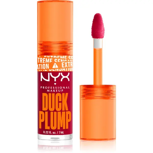 NYX Professional Makeup Duck Plump lip gloss cu efect de crestere culoare 14 Hall Of Flame 7 ml