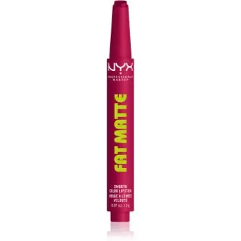 NYX Professional Makeup Fat Matte balsam de buze cu efect matifiant