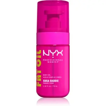 NYX Professional Makeup Fat Oil Body Ulei de corp hranitor ofera hidratare si stralucire