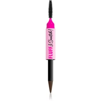NYX Professional Makeup Fluff & Snatch creion pentru sprancene cu efect de pulbere