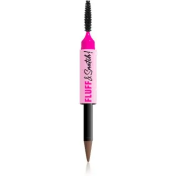 NYX Professional Makeup Fluff & Snatch creion pentru sprancene cu efect de pulbere