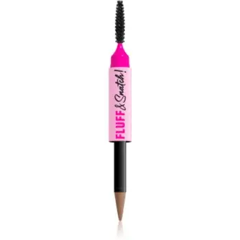 NYX Professional Makeup Fluff & Snatch creion pentru sprancene cu efect de pulbere