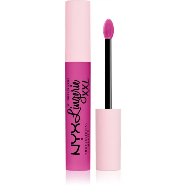NYX Professional Makeup Lip Lingerie XXL ruj de buze lichid, cu finisaj matifiant culoare 20 - Knockout 4 ml