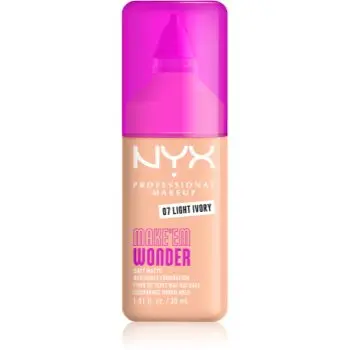 NYX Professional Makeup Make ‘Em Wonder make-up usor matifiant