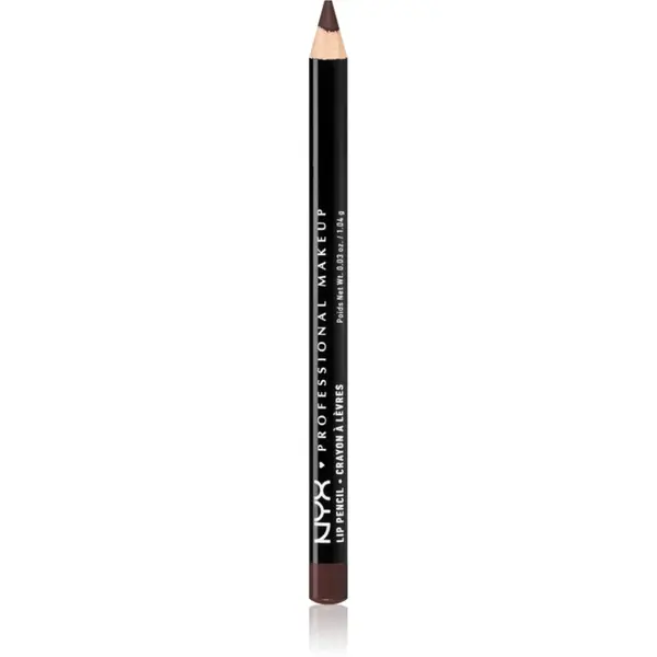 NYX Professional Makeup Slim Lip Pencil creion de buze cu trasare precisă culoare 820 Espresso 1 g