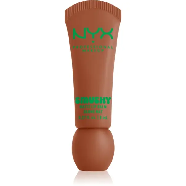 NYX Professional Makeup Smushy Matte Lip Balm balsam de buze cu efect matifiant culoare Soft Smile 8 ml