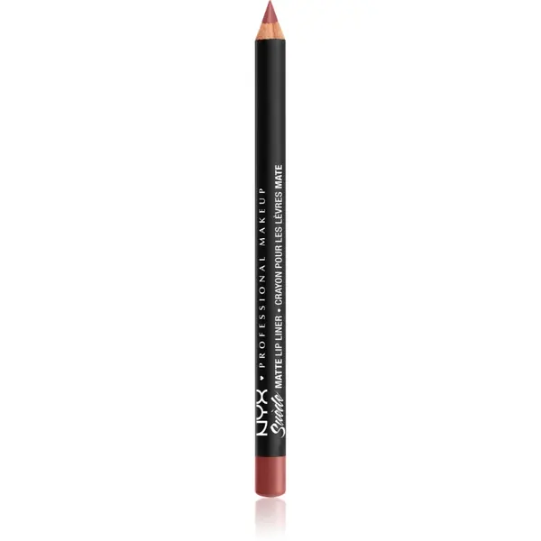 NYX Professional Makeup Suede Matte Lip Liner dermatograf mat de buze culoare 31 Cannes 1 g