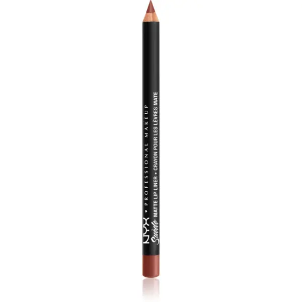 NYX Professional Makeup Suede Matte Lip Liner dermatograf mat de buze culoare 34 Alabama 1 g