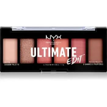 NYX Professional Makeup Ultimate Edit Petite Shadow paletă cu farduri de ochi