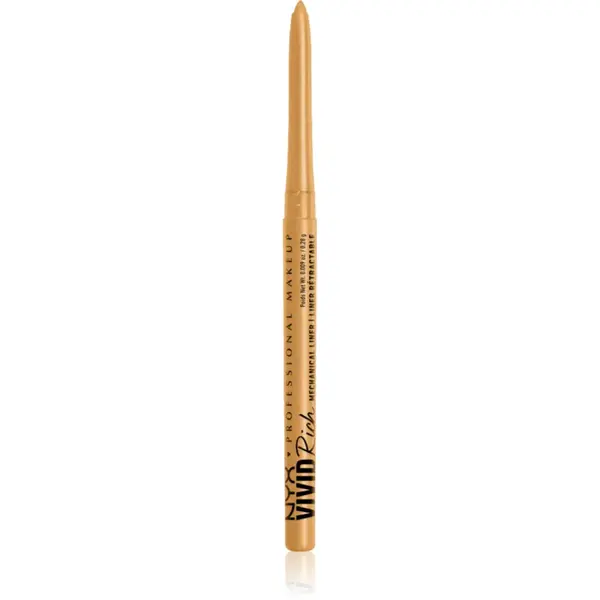 NYX Professional Makeup Vivid Rich eyeliner khol culoare 01 Amber Stunner 0.28 g