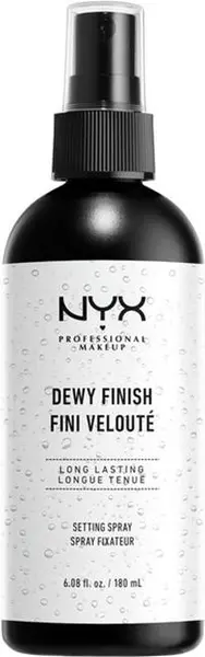 NYX Professional Spray fixator pentru față Dewy Finish, 180 ml