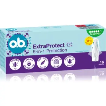o.b. Extra Protect Super+ tampoane