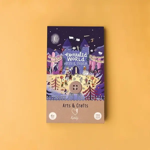 O lume bizara - poster cu stickere, Londji