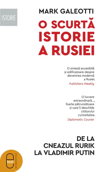 O scurtă istorie a Rusiei. De la cneazul Rurik la Vladimir Putin (ebook)
