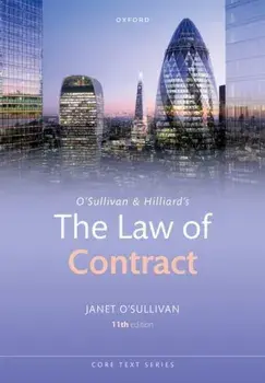 O'Sullivan & Hilliard's The Law of Contract. 11 Revised edition, Paperback/***
