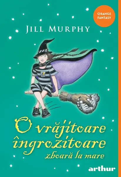 O vrăjitoare îngrozitoare zboară la mare #4 | paperback - Jill Murphy