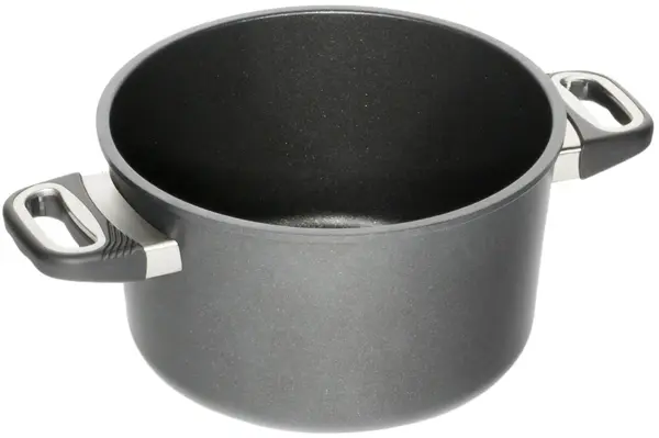 Oală adâncă AMT - 4.5 L, 24 х 14 cm, neagră