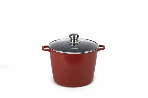 Oala cu capac HEINNER CALABRIA, 24 x 18cm, 8.2L, aluminiu (Maro)