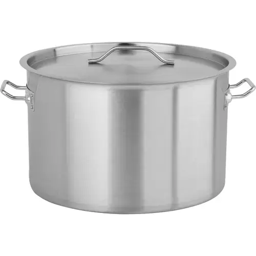 Oala cu capac Yato YG-00050, Inox, 38 x 24 cm, 27 l, Argintiu