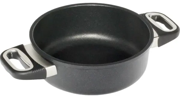 Oala de mică adâncime AMT - 20 cm, 1.8 L, neagră