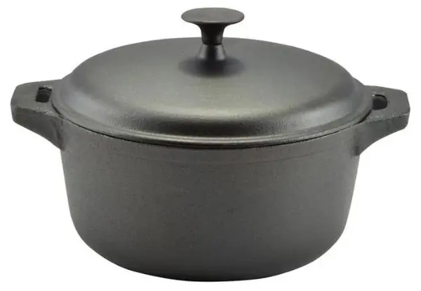 Oală din fontă cu capac Perfect Home – 26 cm, 5.2 l