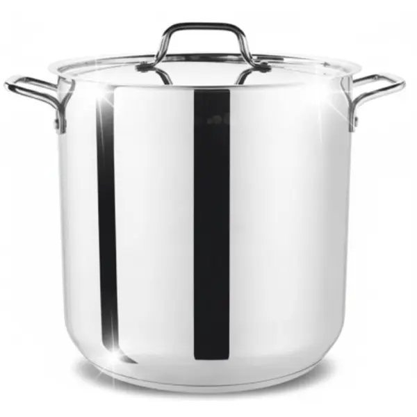 Oala din Inox cu Capac, 30 cm, 20.50 l, Grunberg