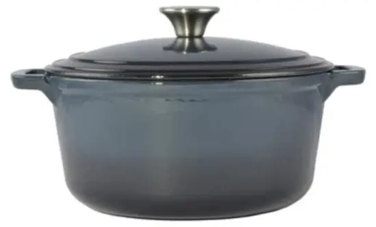 Oală emailată din fontă Perfect Home – 24 cm, 4 l
