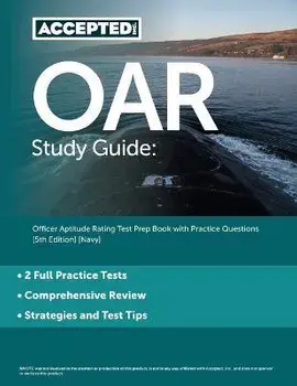 OAR Study Guide: Officer Aptitude Rating Test Prep Book with Practice Questions [5th Edition] [Navy], Paperback/Cox