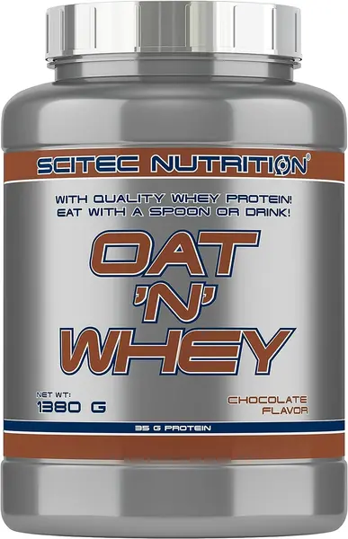 Oat N Whey, ciocolată, 1380 g, Scitec Nutrition