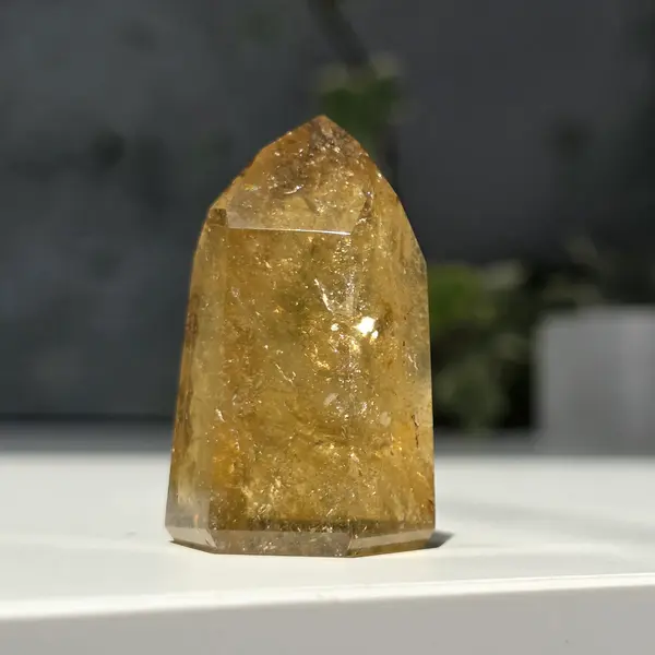 Obelisc citrin Brazilia calitate Extra AAA | Model 22