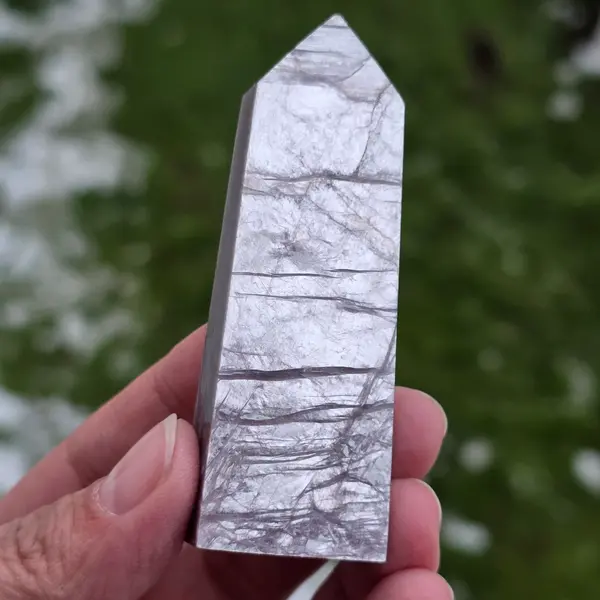 Obelisc lepidolit Shiny | Model 3