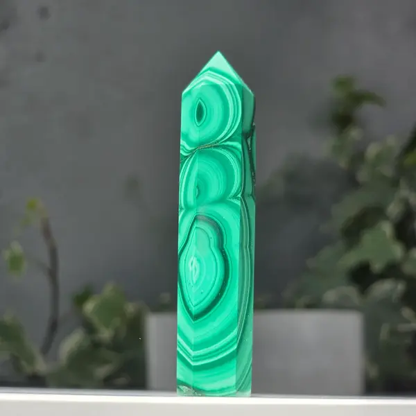 Obelisc malachit unicat | Model 8