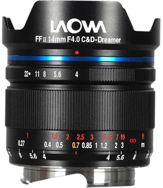 Obiectiv foto Laowa - FF II, 14mm, f/4.0 C&D-Dreamer, pentru Canon R