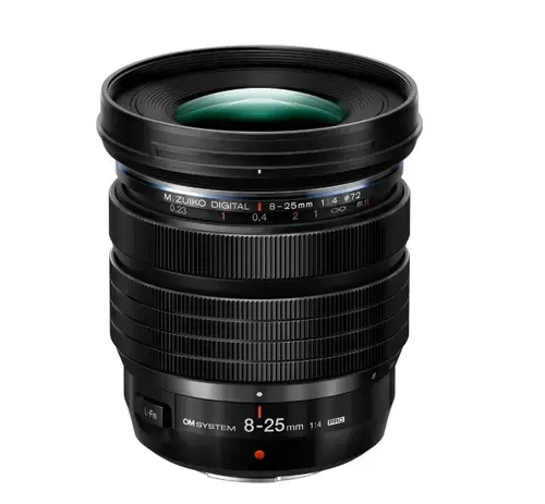 Obiectiv Foto Mirrorless OM System 8-25mm F4 ED Pro, Montura MFT, Autofocus
