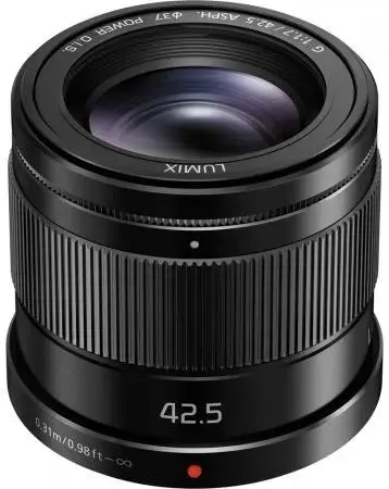 Obiectiv Foto Panasonic Lumix G H-HS043E-K 42.5mm f/1.7 ASPH POWER O.I.S.