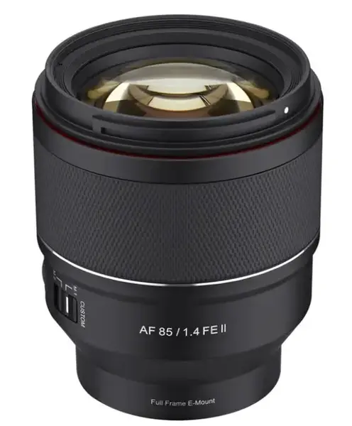 Obiectiv Samyang AF 85mm F1.4, Full Frame, montura Sony E (Negru)