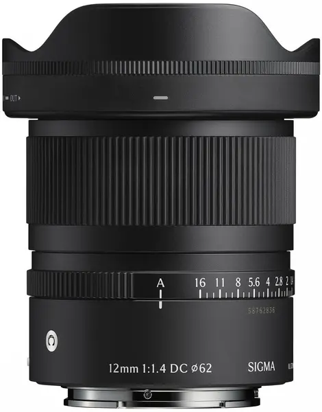 Obiectiv Sigma - 12 mm, f/1.4 DC Contemporary, Sony-E mount
