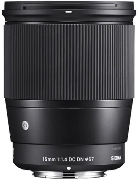Obiectiv Sigma - 16mm, f/1.4 DC DN Contemporary, Sony E-Mount